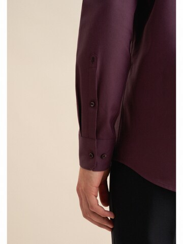 Coupe regular Chemise business SEIDENSTICKER en violet