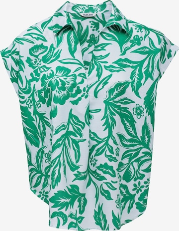 Chemisier Salsa Jeans en vert : devant