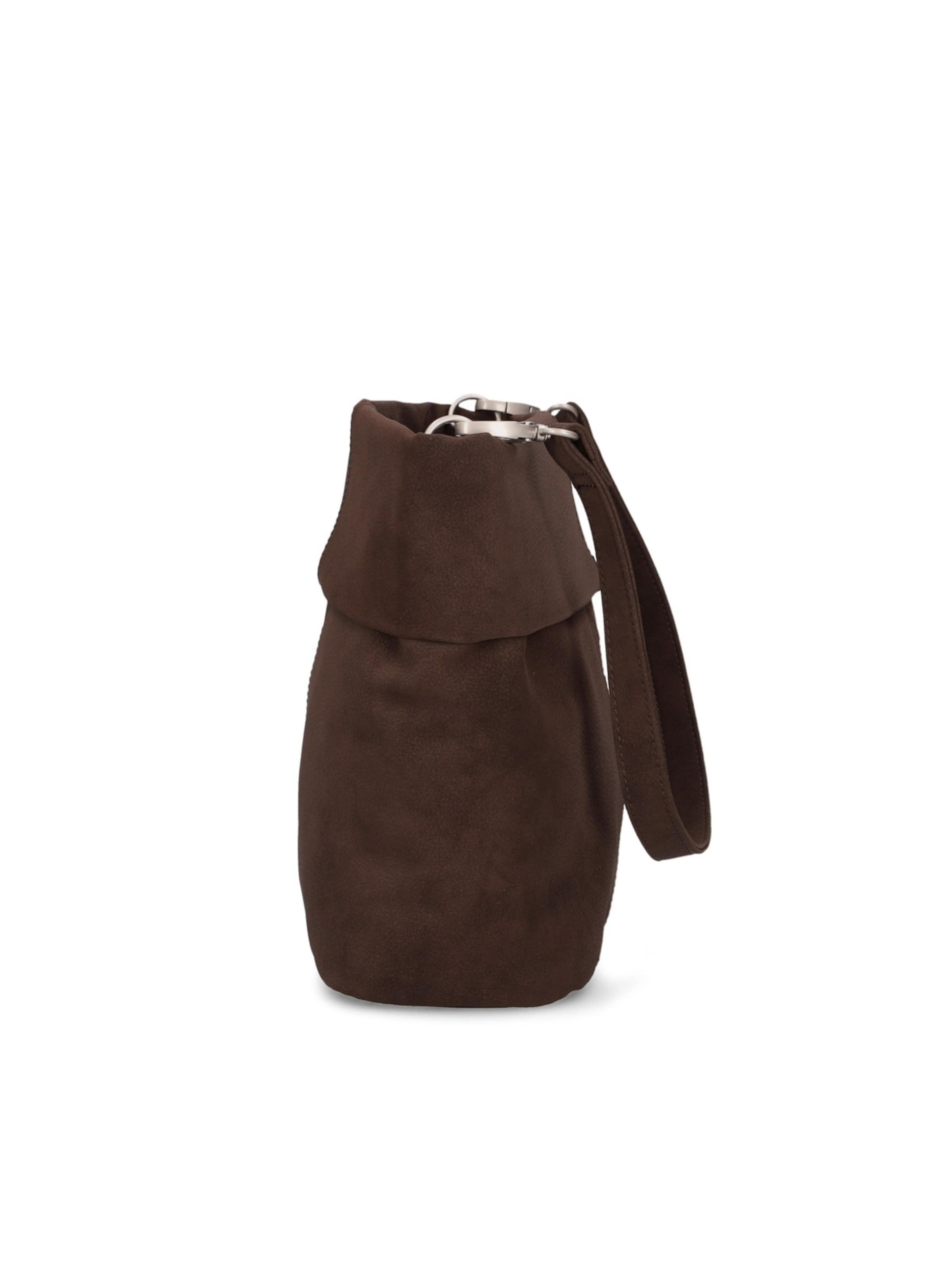 Borsa a mano 'MADEMOISELLE.M M8' di ZWEI in marrone