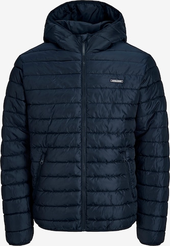 JACK & JONES Välikausitakki 'JJELVIS' värissä sininen: etupuoli