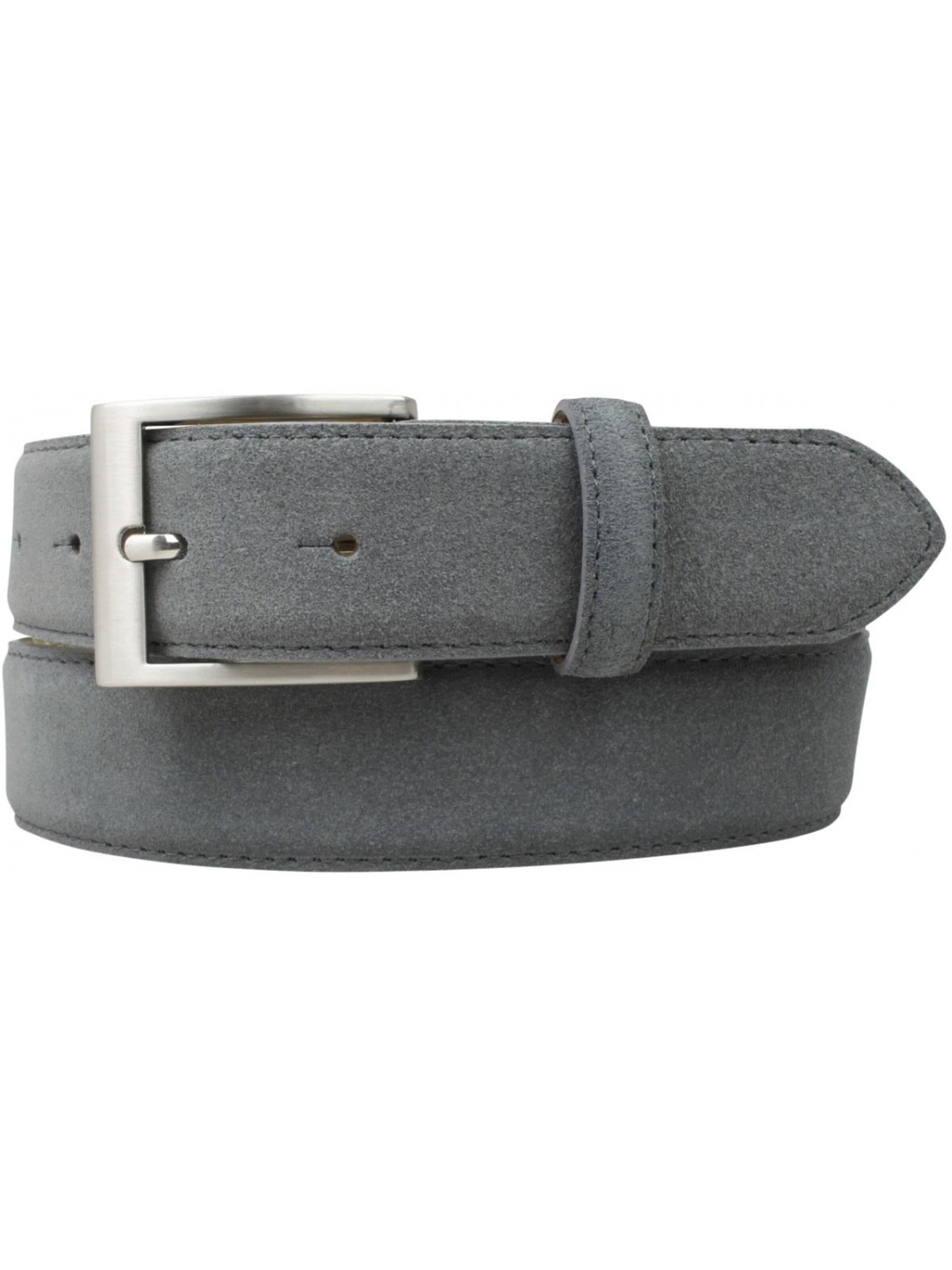 BELTINGER Gürtel 'Bellunoi'‌‌‌‌‌ in Grau: Vorderseite