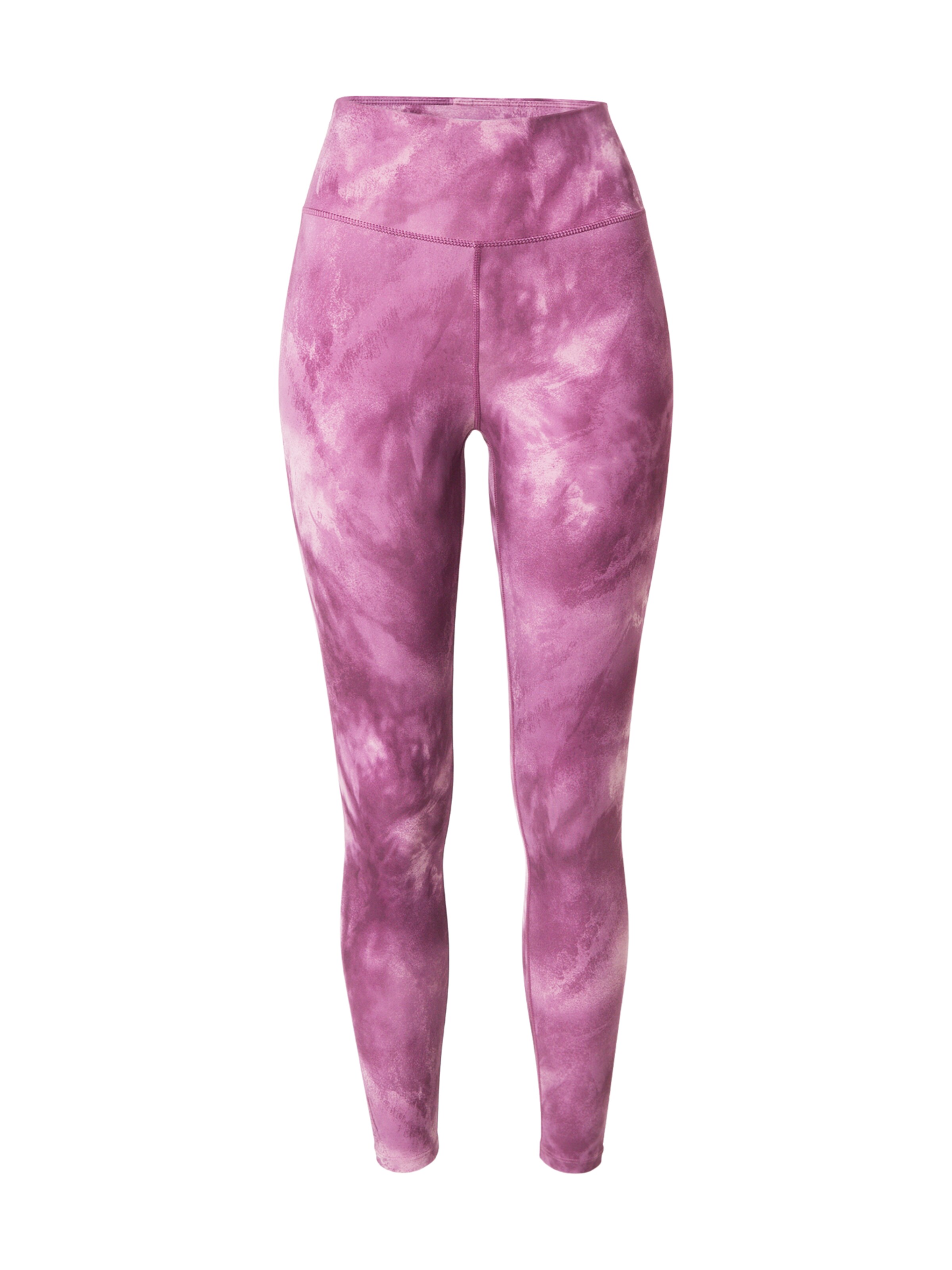 4F Skinny Sporthose in Lila: Vorderseite