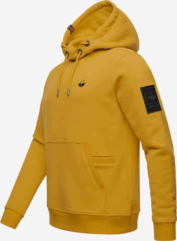 STONE HARBOUR - Sweatshirt 'Ty Trey' em amarelo