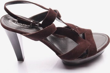 Tod's Sandals & High-Heeled Sandals in 39,5 in Brown: front