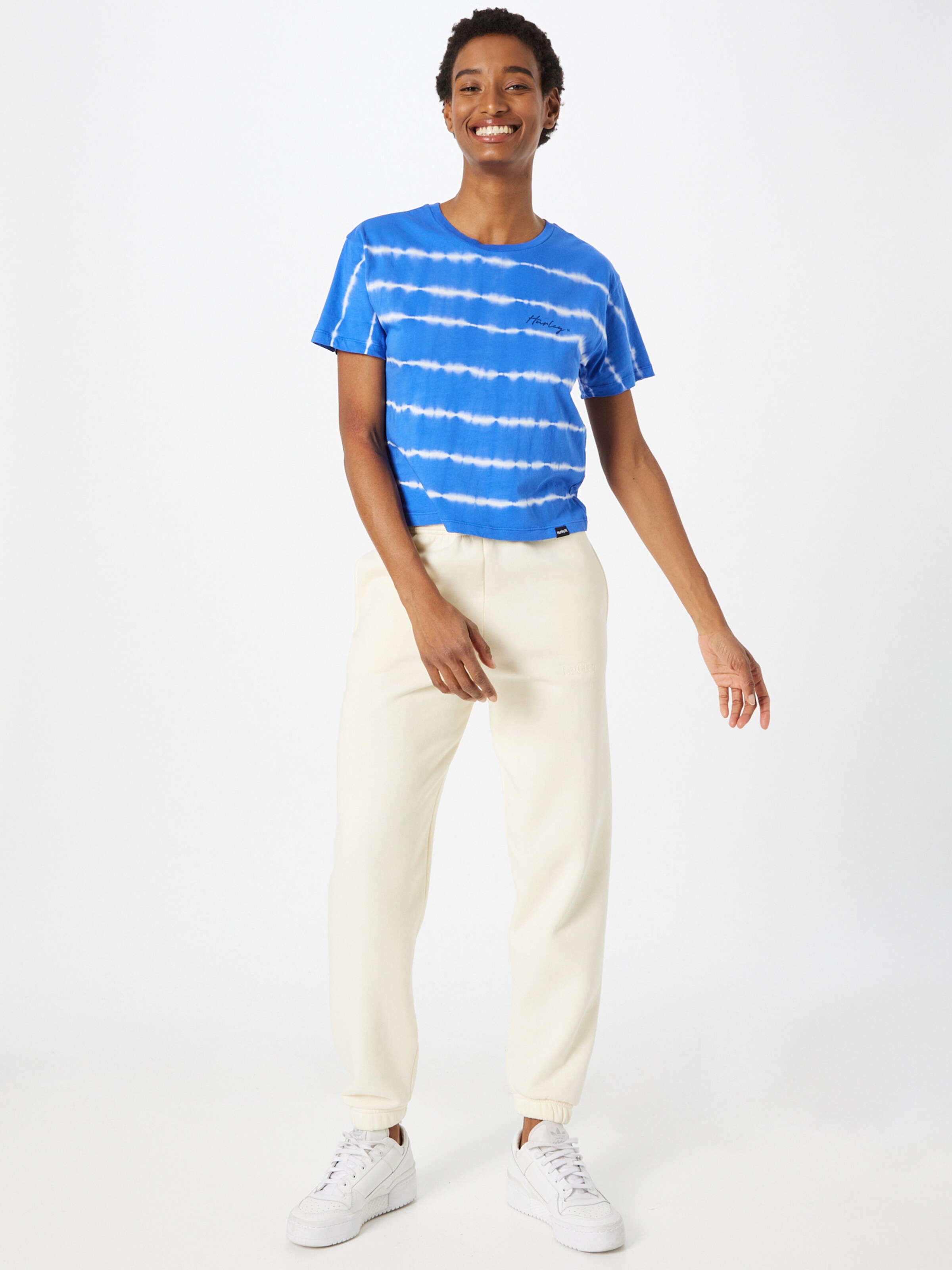Frauen Sportbekleidung Hurley Sportshirt 'OCEANCARE' in Blau - GA08780 Frauen Sportbekleidung Hurley Sportshirt 'OCEANCARE' in Blau - GA08780