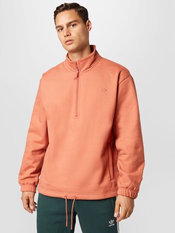 Sweat-shirt 'Adicolor Contempo ' ADIDAS ORIGINALS en orange : devant