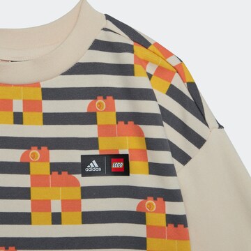 ADIDAS PERFORMANCE Tracksuit ' LEGO' in Beige