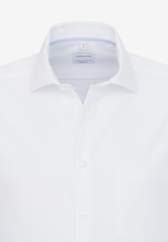 Coupe regular Chemise business SEIDENSTICKER en blanc