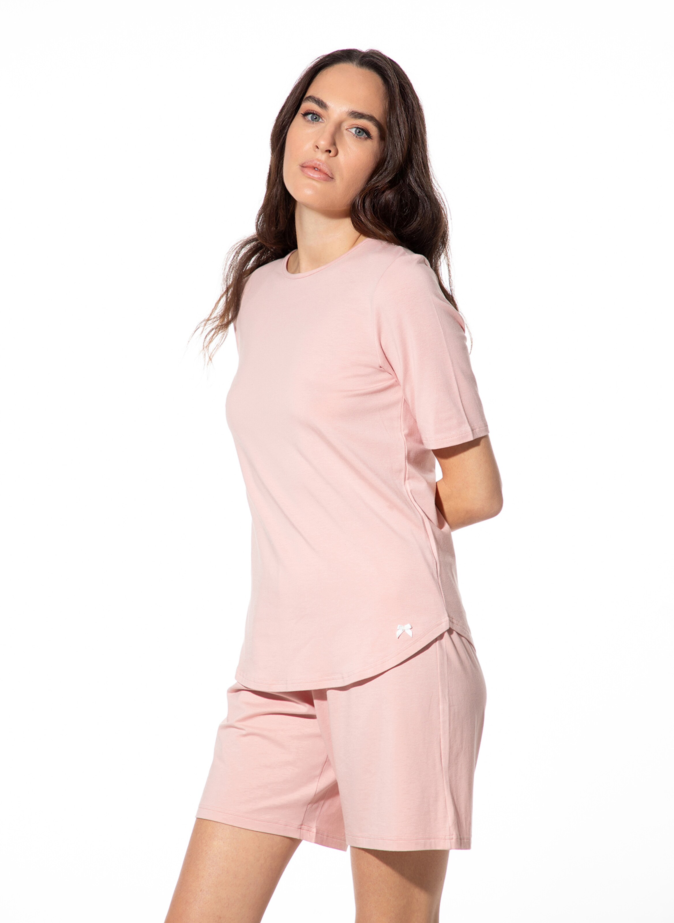 Sanetta Slaapshirt in Roze: voorkant