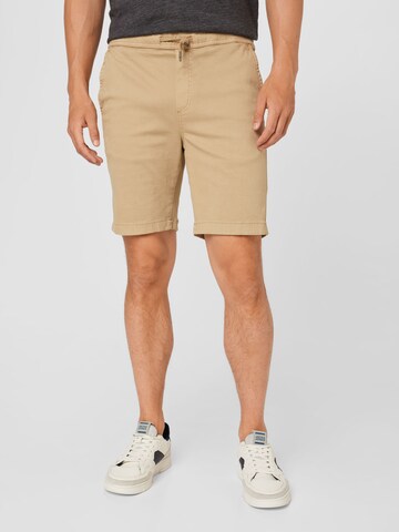 Urban Classics - regular Pantalón en beige: frente