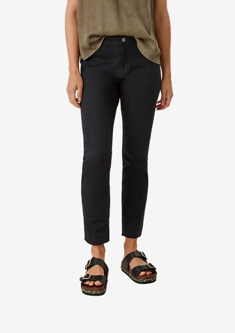 s.Oliver Slim fit Jeans in Black: front