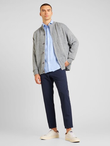 DRYKORN Regular Chino Pants 'Ajend' in Blue