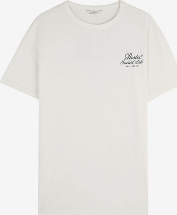 Scalpers Shirt 'Pasta' in White: front