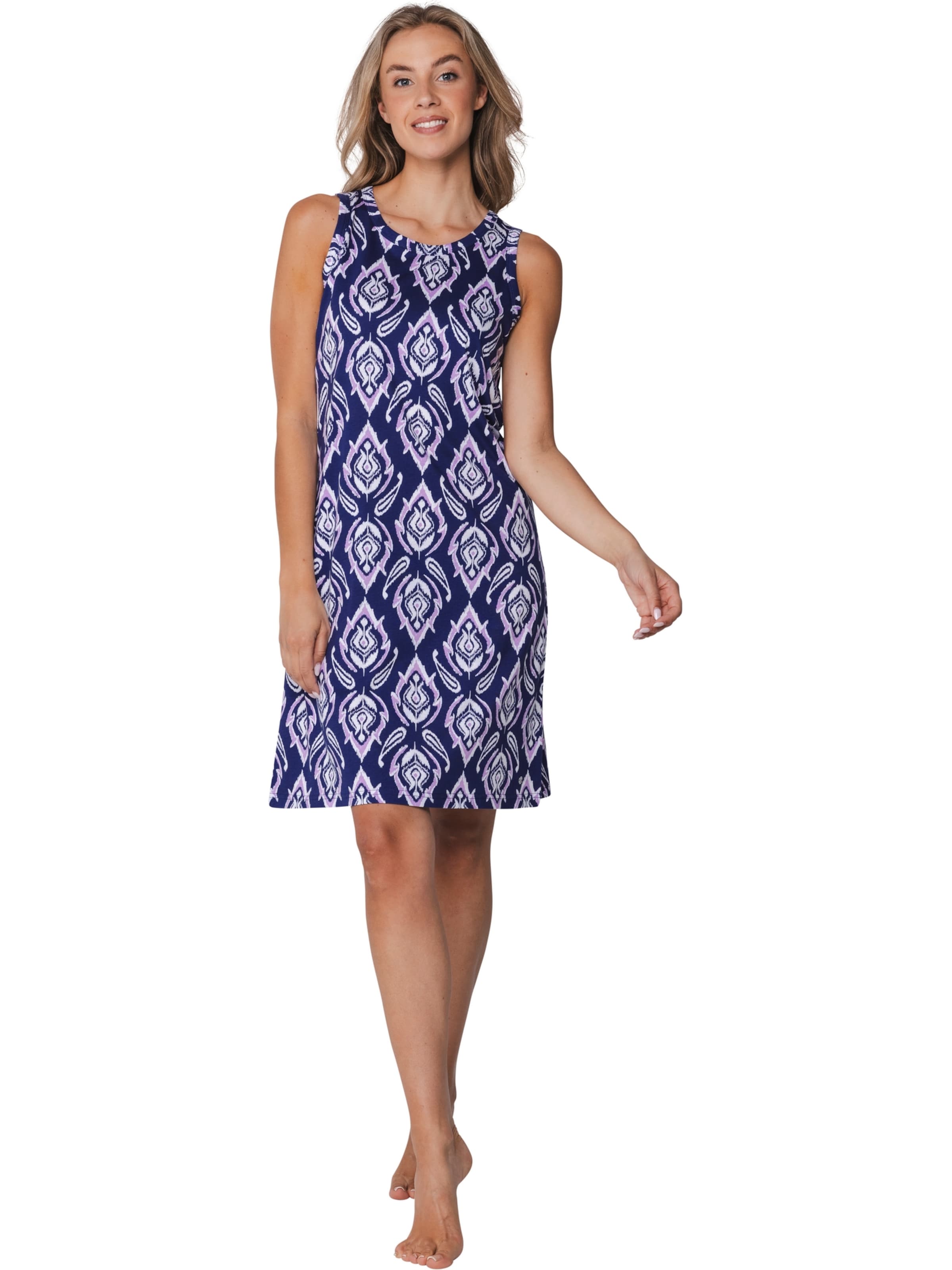 Pastunette Nightgown 'Nightdress sleeveless (95 cm)' in Blue