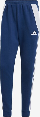 ADIDAS PERFORMANCE Workout Pants 'Tiro 24' in Blue: front