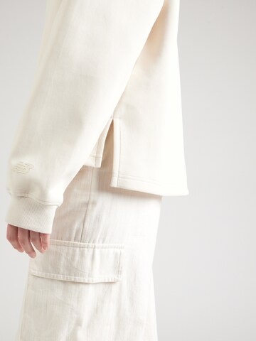 Sweat-shirt new balance en beige