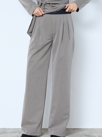 co'couture Regular Trouser ' TengaCC ' in Braun: Vorderseite