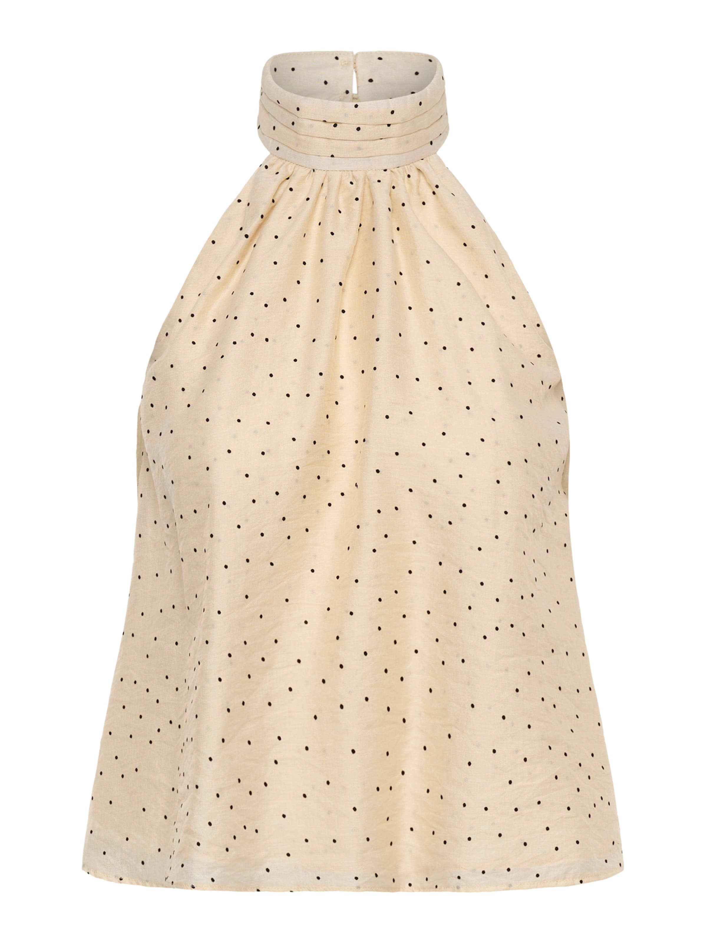 My Essential Wardrobe Top 'MWHally' in Beige: voorkant