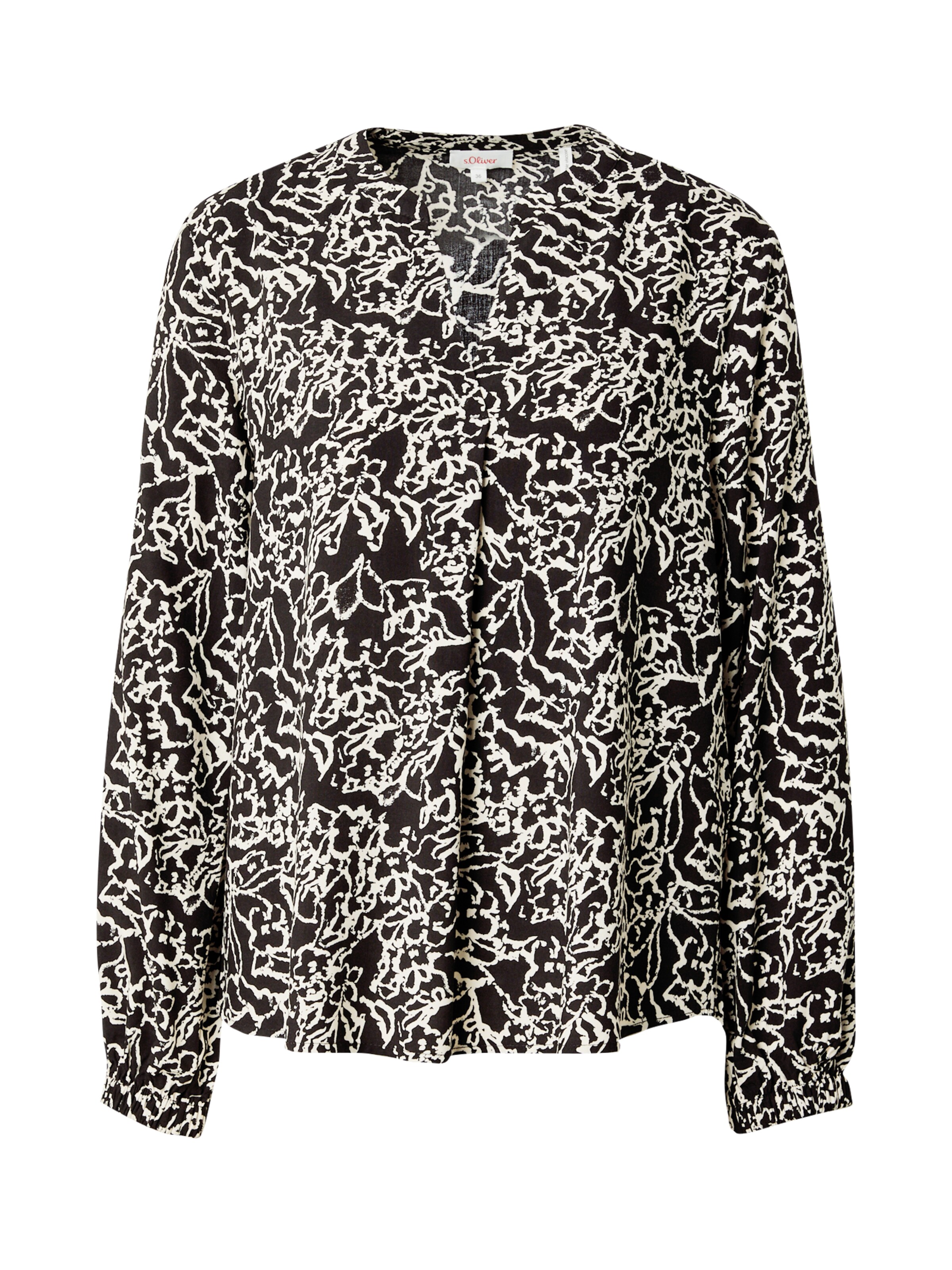 s.Oliver Bluse i sort: forside