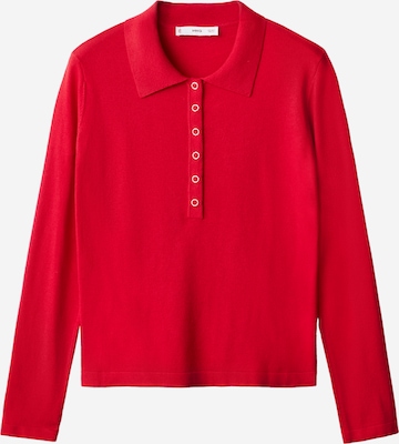 MANGO Sweter 'TITOS' w kolorze czerwony: przód