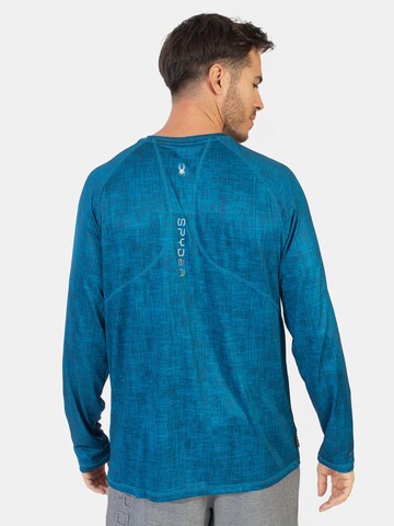 Spyder Functioneel shirt in Blauw