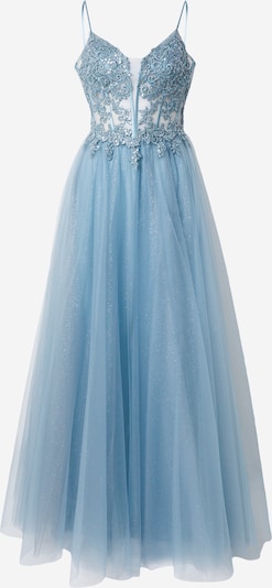 LUXUAR Kleid in rauchblau, Produktansicht