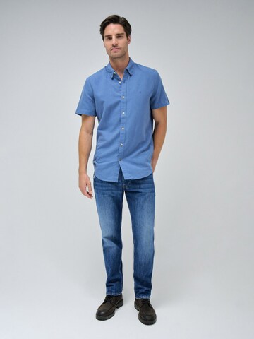Salsa Jeans Regular fit Button Up Shirt in Blue