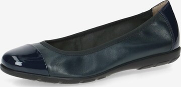 CAPRICE Ballerina in Blauw: voorkant