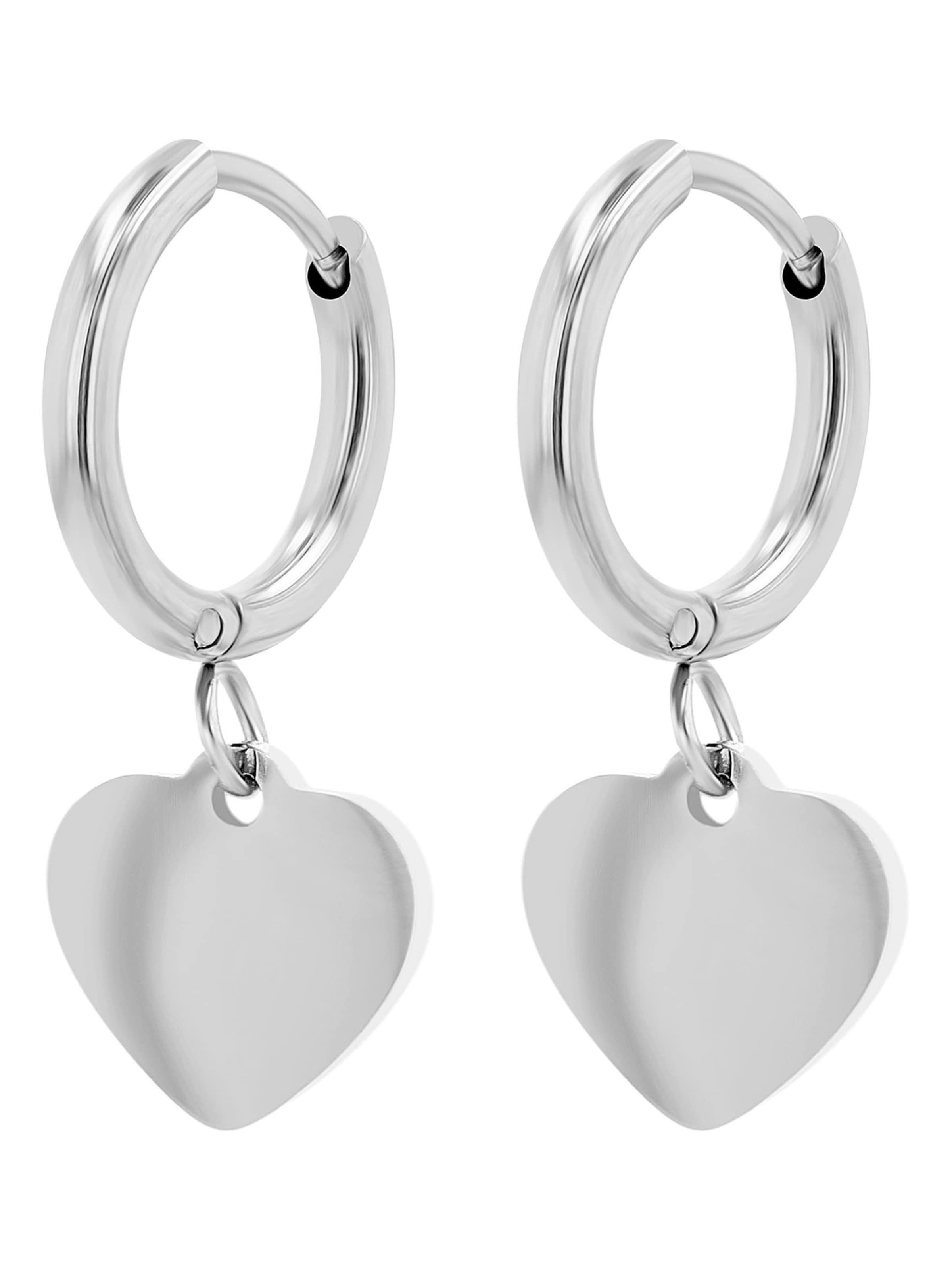Akzent Earrings 'Tanith, langlebig' in Silver