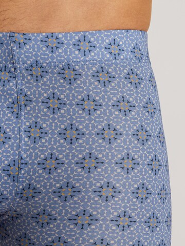Hanro Boxershorts ' Fancy Jersey ' in Blauw