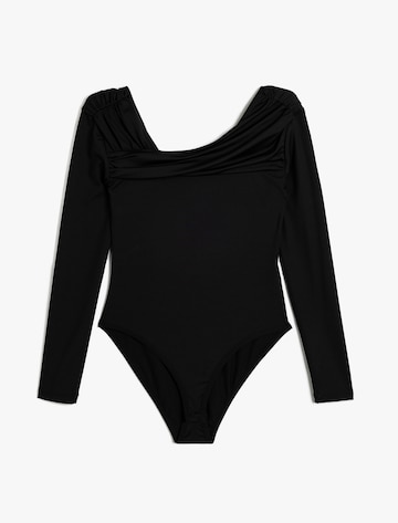 Koton Bodysuit in Black: front