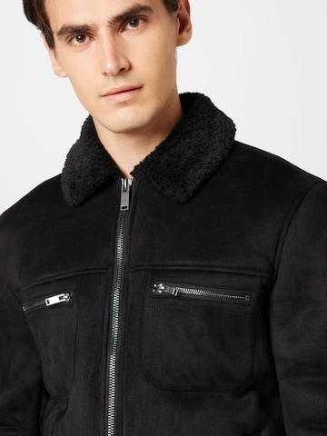 River Island Jacke in Schwarz