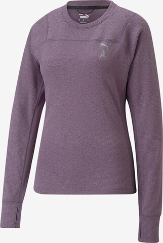 PUMA Funkčné tričko - fialová: predná strana