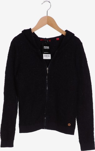 s.Oliver Sweatshirt & Zip-Up Hoodie in S in Blue: front