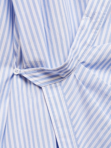 Robe-chemise 'Crusi' MANGO en bleu