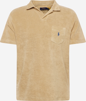 T-Shirt Polo Ralph Lauren en beige : devant