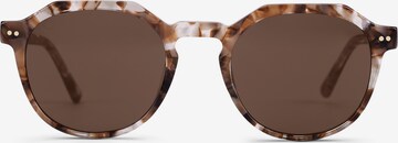 Kapten & Son Sonnenbrille 'Manila Toffee Tortoise Brown' in Braun