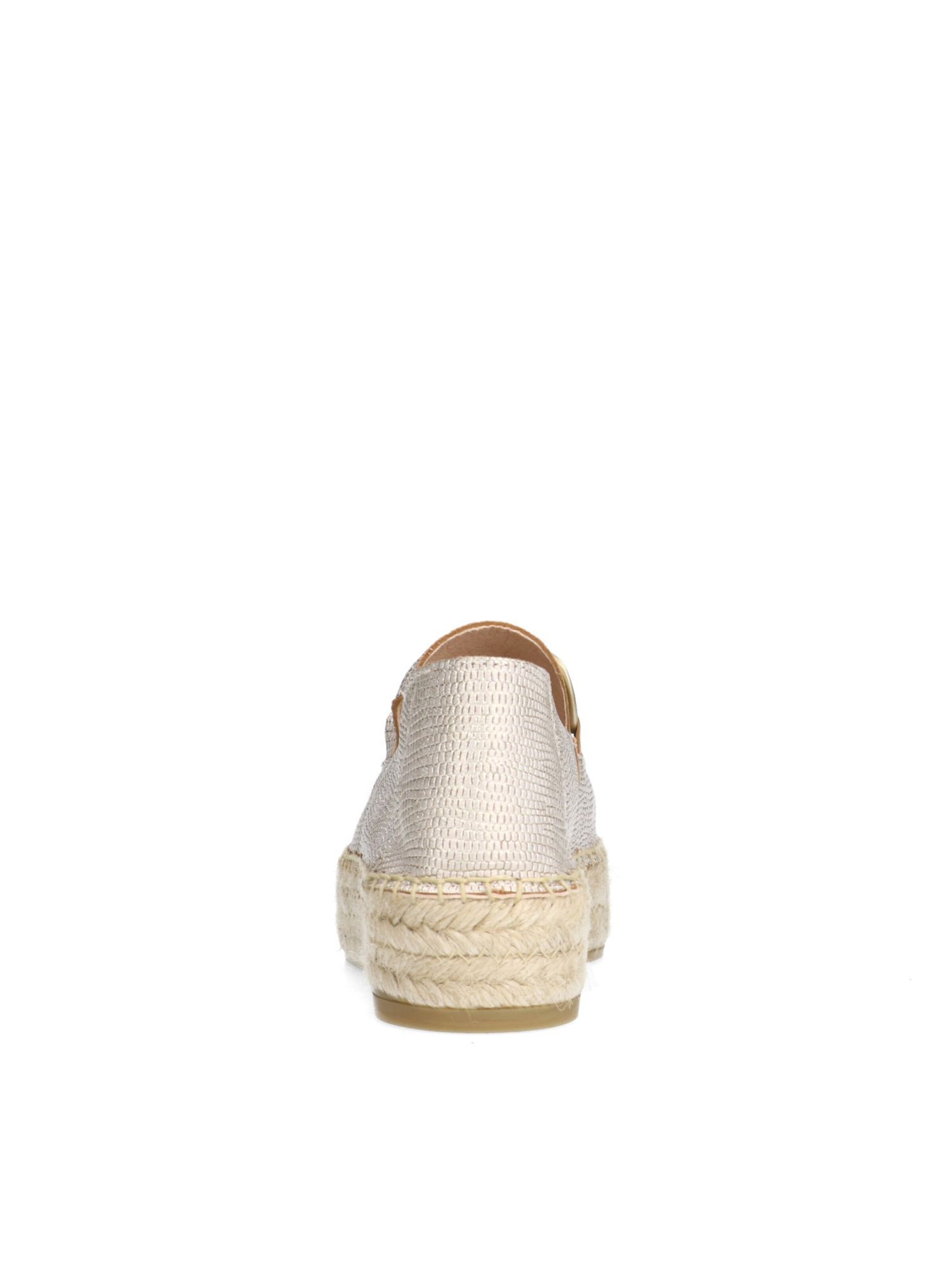 MANFIELD Espadrilles in Gold