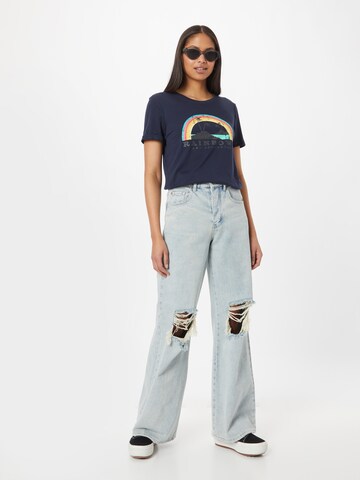 ONLY T-Shirt 'PAMELA' in Blau