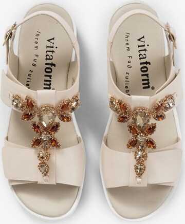 VITAFORM Sandals in Beige