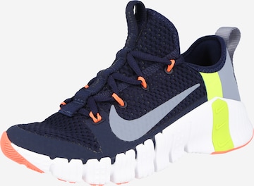 Chaussure de sport 'Free Metcon 3' NIKE en bleu : devant