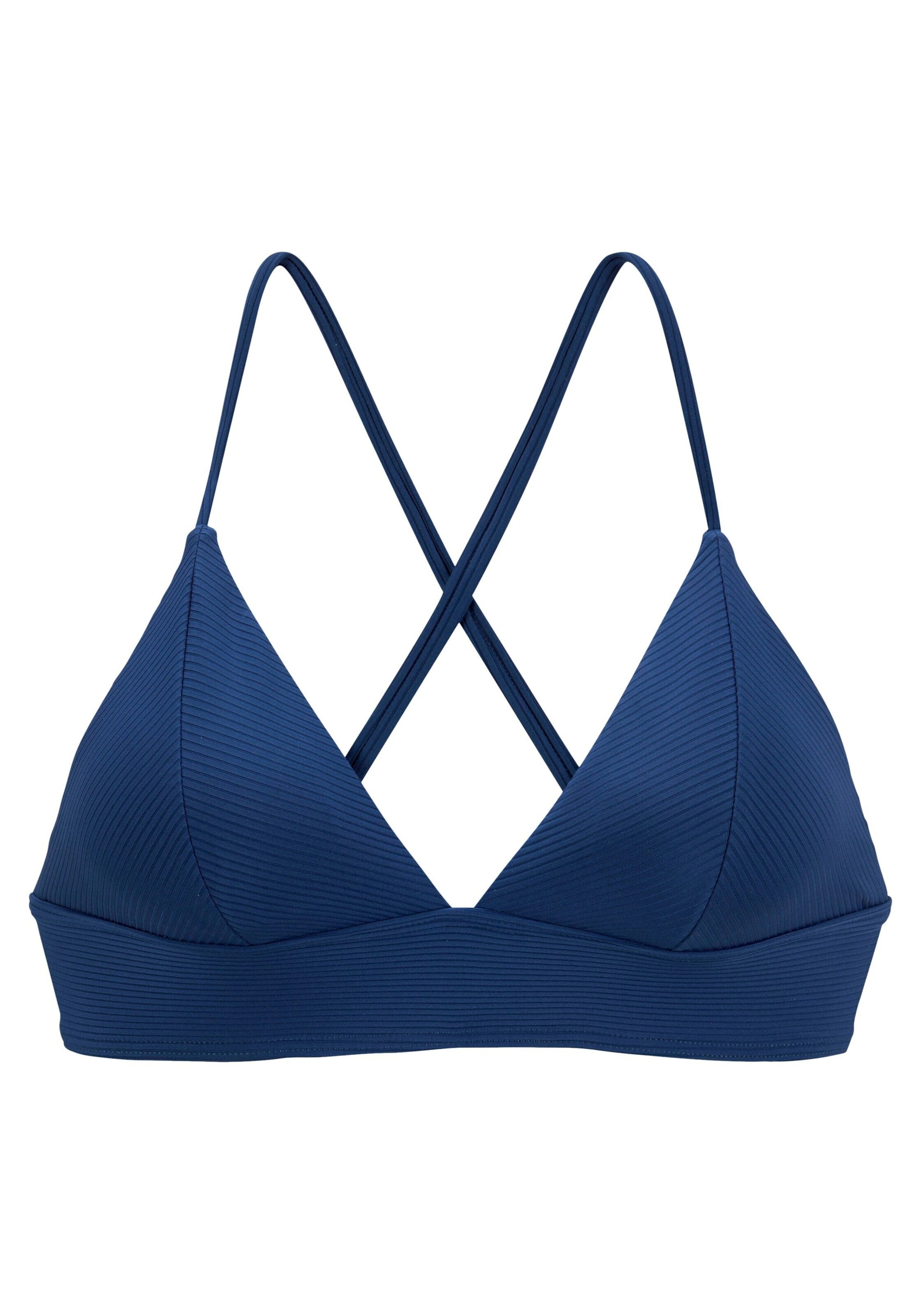 VENICE BEACH Háromszög Bikini felső - kék: elől