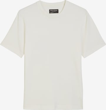 T-Shirt Marc O'Polo en blanc : devant
