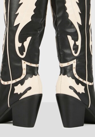 Bottes de cowboy Lola Casademunt en noir