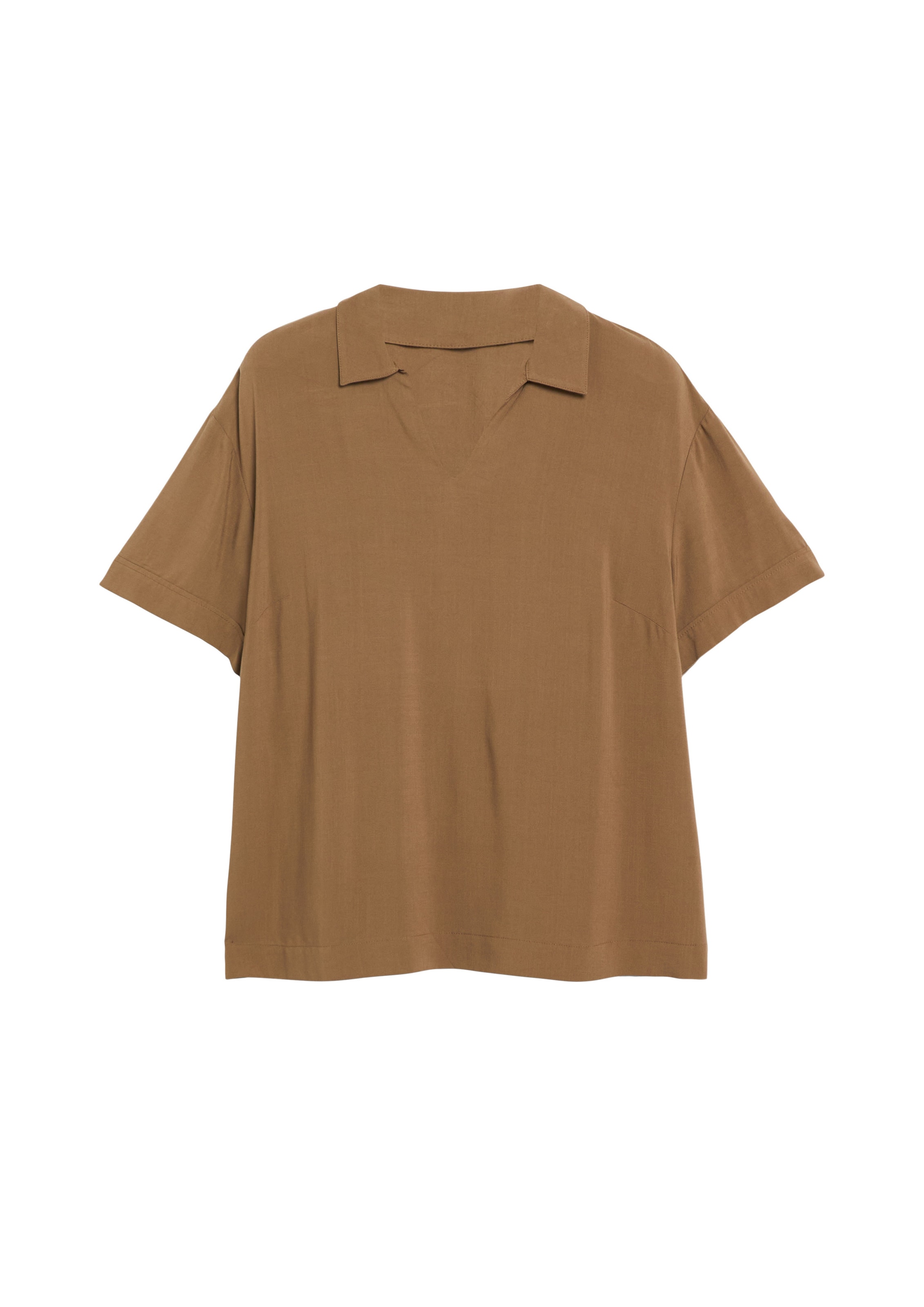 s.Oliver Bluse in Braun: Vorderseite