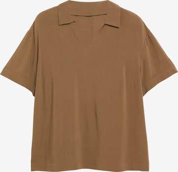 s.Oliver Bluse in Braun: Vorderseite