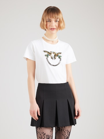 PINKO Shirt 'QUENTIN' in Wit: voorkant