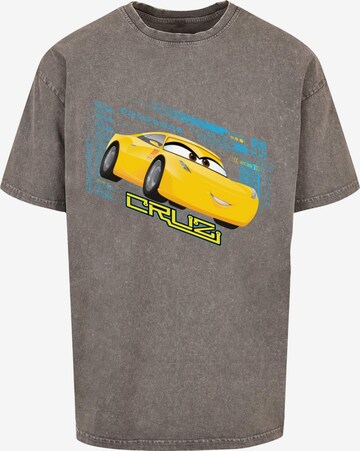 ABSOLUTE CULT Shirt 'Cars - Cruz Ramirez' in Grey: front