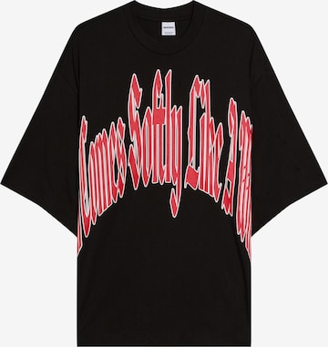 Bershka Paita värissä musta: etupuoli