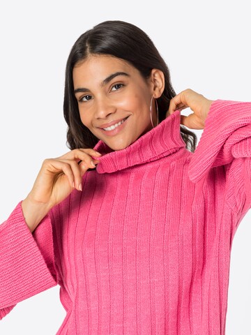 VERO MODA Sweter 'LAYLA' w kolorze różowy
